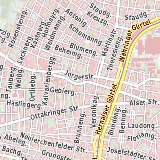 Mobiler Stadtplan Wien